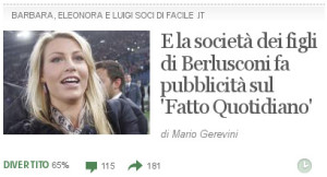 Al Corriere il Fatto è Facile